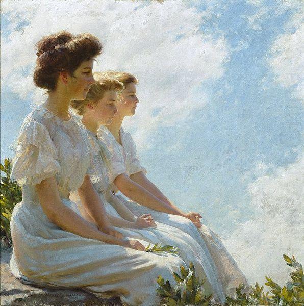 On the Heights, Charles Courtney Curran